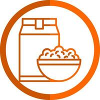 Cereal Vector Icon Design