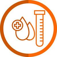 Blood Test Vector Icon Design