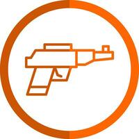Toy Gun Vector Icon Design