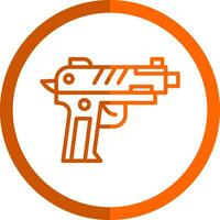 Pistol Vector Icon Design