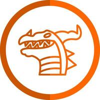 Dragon Vector Icon Design