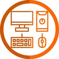 Computer Vector Icon Design