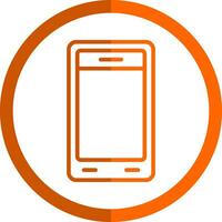 Mobile Phone Vector Icon Design