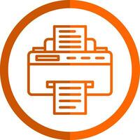 Printer Vector Icon Design