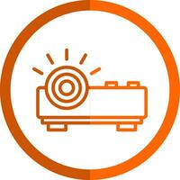 Projector Vector Icon Design