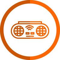 Portable Speaker Vector Icon Design