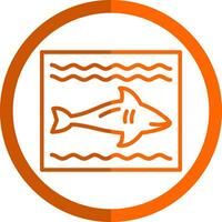 Shark Vector Icon Design