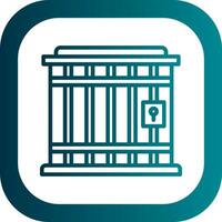 Jail Vector Icon Design