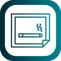 Nicotine Patch Vector Icon Design