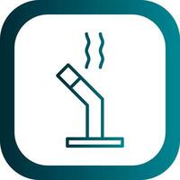 Cigarette But Vector Icon Design