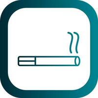 Cigarette Vector Icon Design