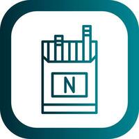 Nicotine Vector Icon Design