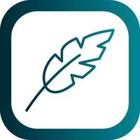 Feather Vector Icon Design