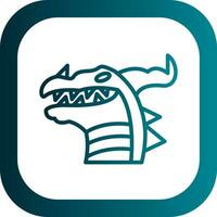 Dragon Vector Icon Design