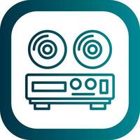 Dvd Player Vector Icon Design