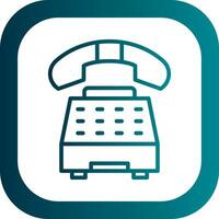 Telephone Vector Icon Design