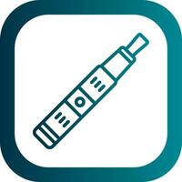 Electronic Cigarette Vector Icon Design