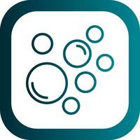 Bubbles Vector Icon Design