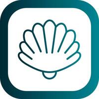 Shell Vector Icon Design