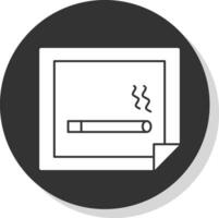 Nicotine Patch Vector Icon Design