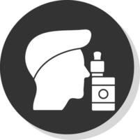 Vaping Vector Icon Design