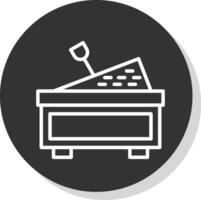 Sandbox Vector Icon Design