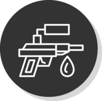 Water Gun Vector Icon Design