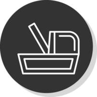 Bassinet Vector Icon Design