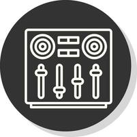 Mixer Vector Icon Design