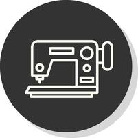 Sewing Machine Vector Icon Design