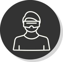 Virtual Reality Vector Icon Design