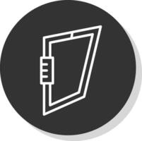 Carabiner Vector Icon Design