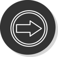 Right Arrow Vector Icon Design