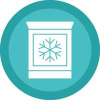 Frozen Goods Vector Icon Design