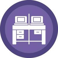 Work Space Vector Icon Design