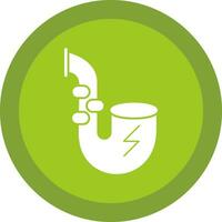 Electronic Pipe Vector Icon Design