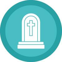 Tomb Vector Icon Design