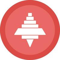 Spinning Top Vector Icon Design