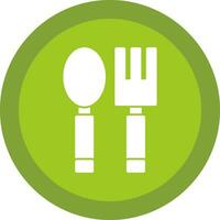 Baby Cutlery Vector Icon Design