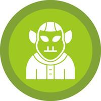 Troll vector icono diseño