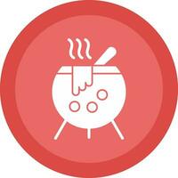 Cauldron Vector Icon Design