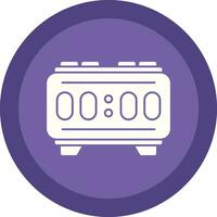Digital Alarm Vector Icon Design