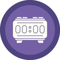 Digital Alarm Vector Icon Design