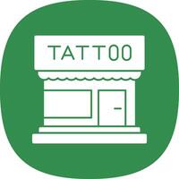 tatuaje estudio vector icono diseño