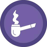 Smoking Pipe Vector Icon Design