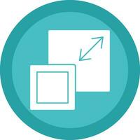 Resize Vector Icon Design