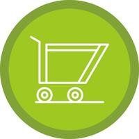 diseño de icono de vector de carrito de compras