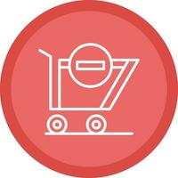 Remove From Cart Vector Icon Design