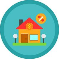 Home Loan Vector Icon Design