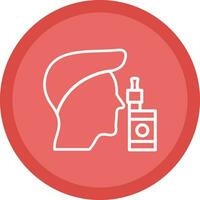 Vaping Vector Icon Design